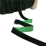 Kadife Kurdeleler(Dark Green,6mm) | Çok Renkli 6-25mm: Hediye Paketleme Düğün Dekor Aksesuarları