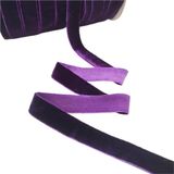 Kadife Kurdeleler(Dark Purple,6mm) | Çok Renkli 6-25mm: Hediye Paketleme Düğün Dekor Aksesuarları