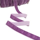 Kadife Kurdeleler(Violet,20mm) | Çok Renkli 6-25mm: Hediye Paketleme Düğün Dekor Aksesuarları