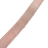 Kadife Kurdele(Light Mauve,25mm x 5yards) | Çok Renkli Çoklu Boyutlar: Parti Dekoru Zanaat Hediye Paketleme