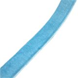 Kadife Kurdele(Sky Blue,6mm x 5yards) | Çok Renkli Çoklu Boyutlar: Parti Dekoru Zanaat Hediye Paketleme