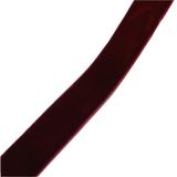 Kadife Kurdele(Wine Red,20mm x 5yards) | Çok Renkli Çoklu Boyutlar: Parti Dekoru Zanaat Hediye Paketleme