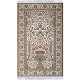 Kadife Seccade Çeyizlik Namazlık Keten Astarlı 70x120 cm - Kahverengi
