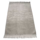 Kadife Velur Seccade Düz Renk (70x110 cm. Gri)