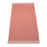 Kadife Velur Seccade Düz Renk (70X110 Cm. Pembe)