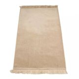 Kadife Velur Seccade Düz Renk (70X110 Cm. Vizon)