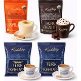 Kadıköy Kahvesi Karışık Içecek Seti (Türk Kahvesi, Damla Sakızlı, Salep, Sıcak Çikolata) - 700 gr
