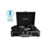 Kadıköy Plak Kulübü Record Master * Record Master ST14012 Gri-Siyah Retro Pikap Bluetooth ve Şarj Özellikli Özel Dış Kaplama Retro Pikap 33, 45, 78 Devir