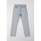 Kadın %100 Pamuk Straight Fit Buz Mavisi Jean Pantolon