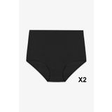 Kadın 5'li Fitilli Curve Büyük Beden Battal Ekstra Yüksek Bel Külot 5005BFTL-2 2XL