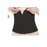 Kadın Agraflı Bel Lohusa Korse Sıkılaştırıcı 1 Beden Küçültür, Siyah, M, 589562148596212d0fghj