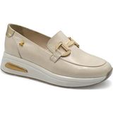 Kadın Airflow Gold Tokalı Deri Loafer Bej 2216647Y