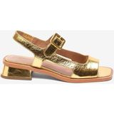 Kadın Altın Hakiki Deri Sandalet 5Y2WS59230