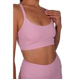 Kadın Askılı Spor Sütyeni Pembe S - C904