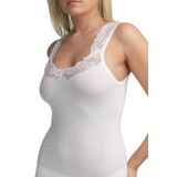 Kadın Atlet Private Lace 1957 Beyaz