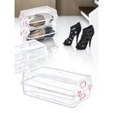 Kadın Ayakkabı Saklama Kutusu Kilitli Ayakkabı Kutusu 33X20X11 CM