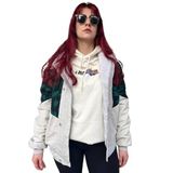 Kadın Aztek Unisex Retro Bomber Oversize Desenli Vintage Ceket Gksb4