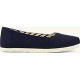 Kadın Babet 10023039 10023027 Toms Alpargata Ballet Heritage Canvas - 003-Lacivert