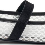 Kadın Babet 69X5 Frau ZANZA MESH BALLET FLATS