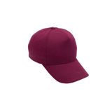 Kadın Baseball Şapka Ayarlanabilir Basic Kep Şapka Yazlık Plaj Şapkası Günlük Spor Cap (Bordo)