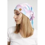 Kadın Batik, Aqua Çok Renkli Ip Detaylı 4 Mevsim Şapka Bere Buff -ultra Yumuşak Doğal Penye Kumaş - Standart / Batik Çok Renkli Batik Çok Renkli