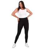 KADIN BATTAL BEDEN ŞARDONLU DALGIÇ TAYT (SİYAH, 3XL)