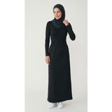 KADIN BELİ LASTİKLİ KORSAJLI BEDENLİ YANLARI PUNTOLU ÇAN PENYE ETEK