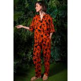 Kadın Belmando Pervaz Yaka Double Kısa Kol Double Paca Pijama Takım, 311462