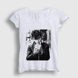 Kadın Beyaz Alex Turner Arctic Monkeys T-Shirt 580592TT - XL