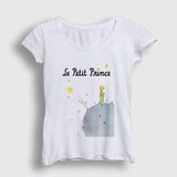 Kadın Beyaz Cover Le Petit Prince Küçük Prens T-Shirt 566189TT - XL
