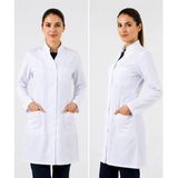 Kadın Beyaz Hakim Yaka Doktor Hemşire Öğretmen Vizit Önlük