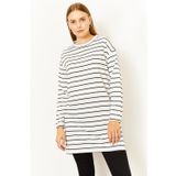 Kadın Beyaz Sweatshirt