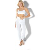 Kadın Beyaz Uzun Tayt 570 - 2XL