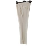 Kadın Bilek Boy Kumaş Pantolon (Beyaz) (Beyaz / 50)