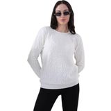 Kadın Bisiklet Yaka Büzgülü Kazak 12833 BGL-ST04228