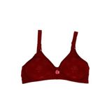 Kadın Bordo Desteksiz Dantel Jakarlı Balensiz Telsiz Büyük Beden Sütyen, 90B, TYC00704685947-19804IGP27189918