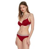 Kadın Bordo Slip Külot 36511601 BORDO S