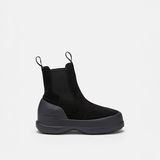 Kadın Bot 80D2480050-N001 Moon Boot LUNA Chelsea Suede Black