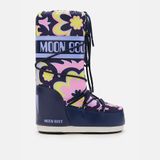 Kadın Bot (Kar) 80D1402940-JB10 Moon Boot Icon Flower Lilac/Cyber Lime