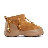 Kadın Bot (Kar) 80D2480100-M008 Moon Boot Luna Low Suede Beads Cognac - Açık Kahverengi