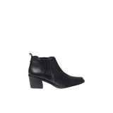 Kadın Bot Utıel Toni Pons Leather Cowboy Ankle Boots Wıth Heel - 024-Siyah