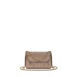 Kadın Bronz Zincir Askılı Taşlı Mini Abiye Çantası 26PBD2951TS
