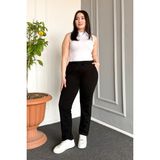 Kadın Büyük Beden Eşofman Alt 2016 - 4XL - Siyah