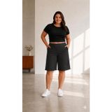 Kadın Büyük Beden Kapri 3xl 4xl 5xl 6xl 7xl 8xl 9xl | Nefes alabilen kumaş