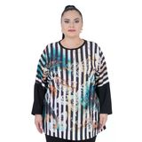 Kadın Büyük Beden Oversize Salaş Bluz Tunik