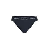 Kadın Calvin Klein İmzalı Elastik Bel Bandı Orta Yüksek Bel Lacivert Bikini Altı KW0KW02428-CEF