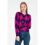 Kadın Camel Melanj Triko Hırka 50293118 VR122
