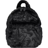 Kadın Çanta Sırt Çantası Futura Mini Backpack Sırt Çantası 6 Litre Günlük Kullanıma Uygun Peluş Sırt Çantası - Siyah - 1. Stil