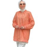 Kadın Ceket KA-B24-13067 - Pembe - 40