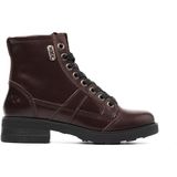 Kadın Çizme OXW002401 Oxs Frank 0024 Mıd W Leather Dk.burgundy - Bordo